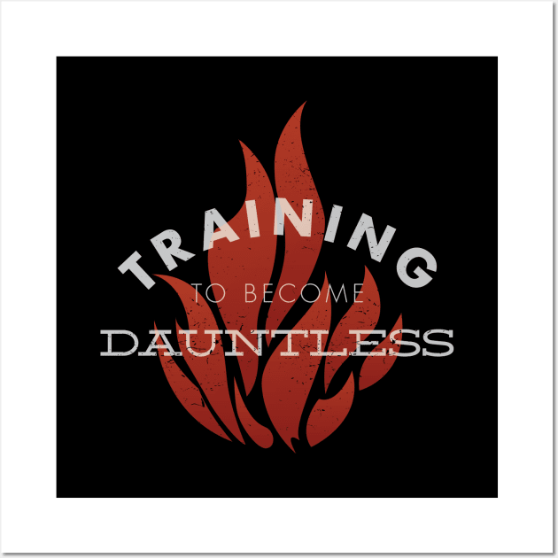 Training: Dauntless Wall Art by dorothytimmer
